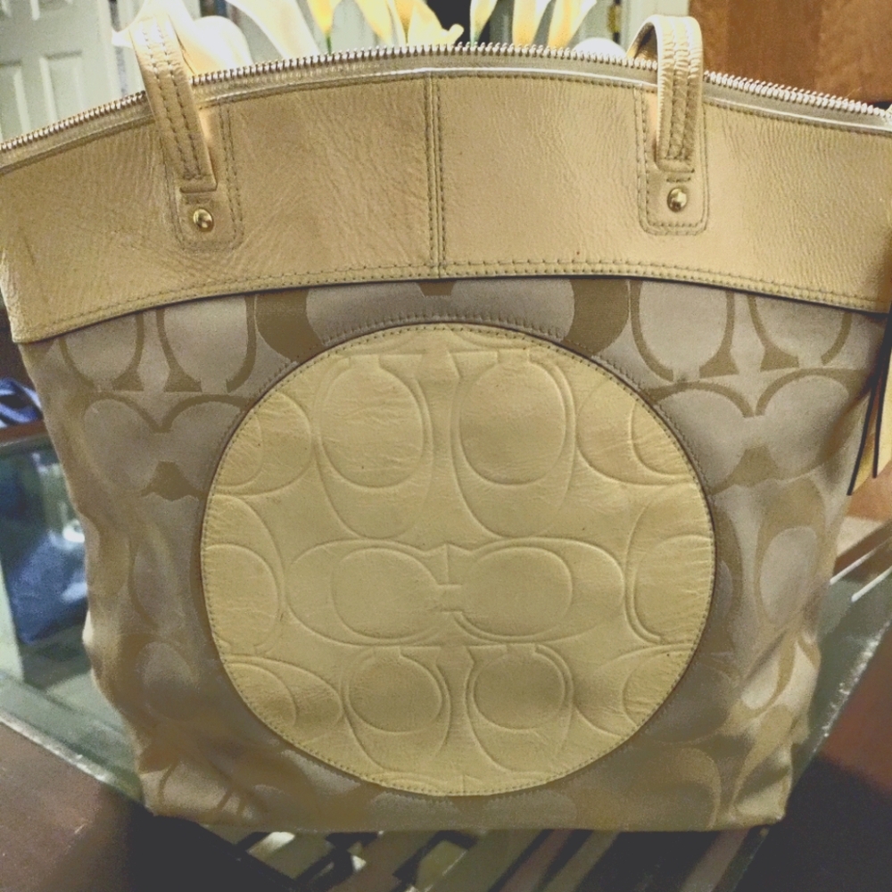 Authentic Coach Tote